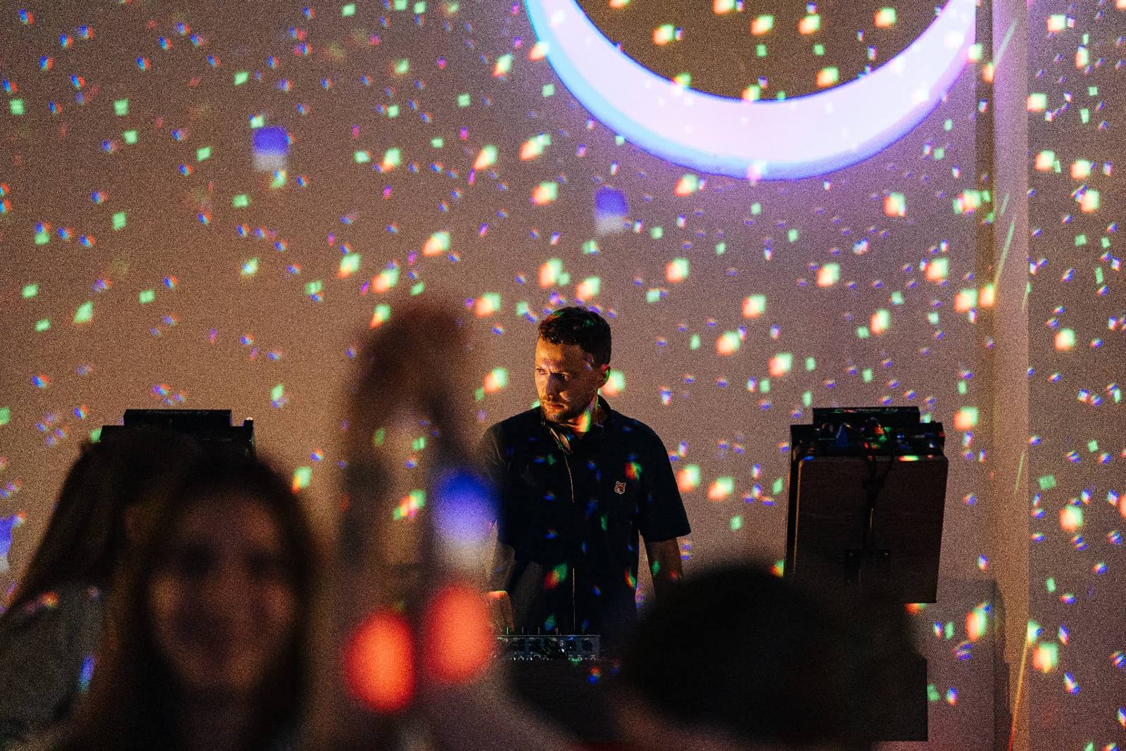 A DJ party at FRACTAL HUB